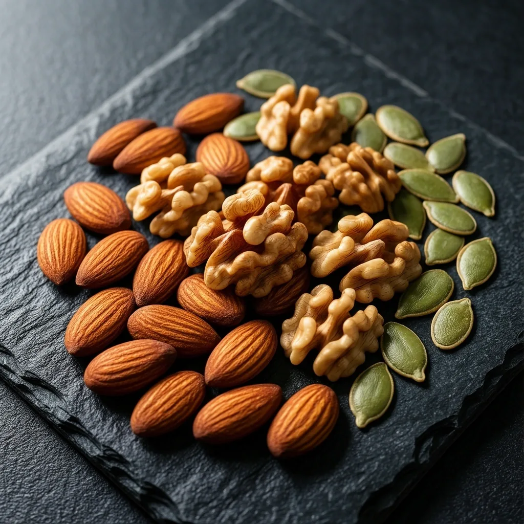 Assorted nuts and seeds