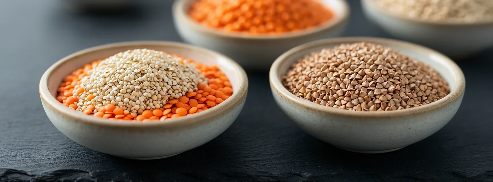 Grains and legumes