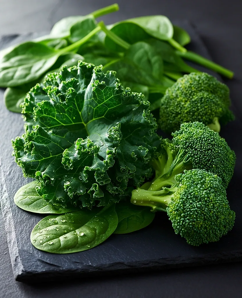 Vibrant leafy greens